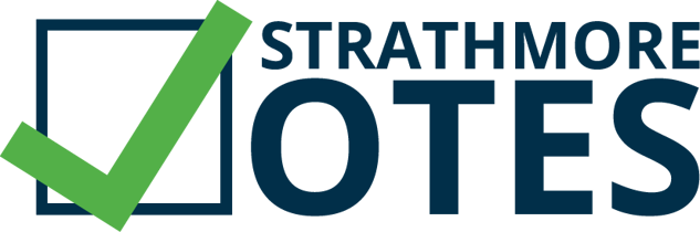 Strathmore Votes Logo